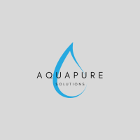Blue Minimalist Water Systems Logo