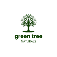 Green Modern Tree Logo Design